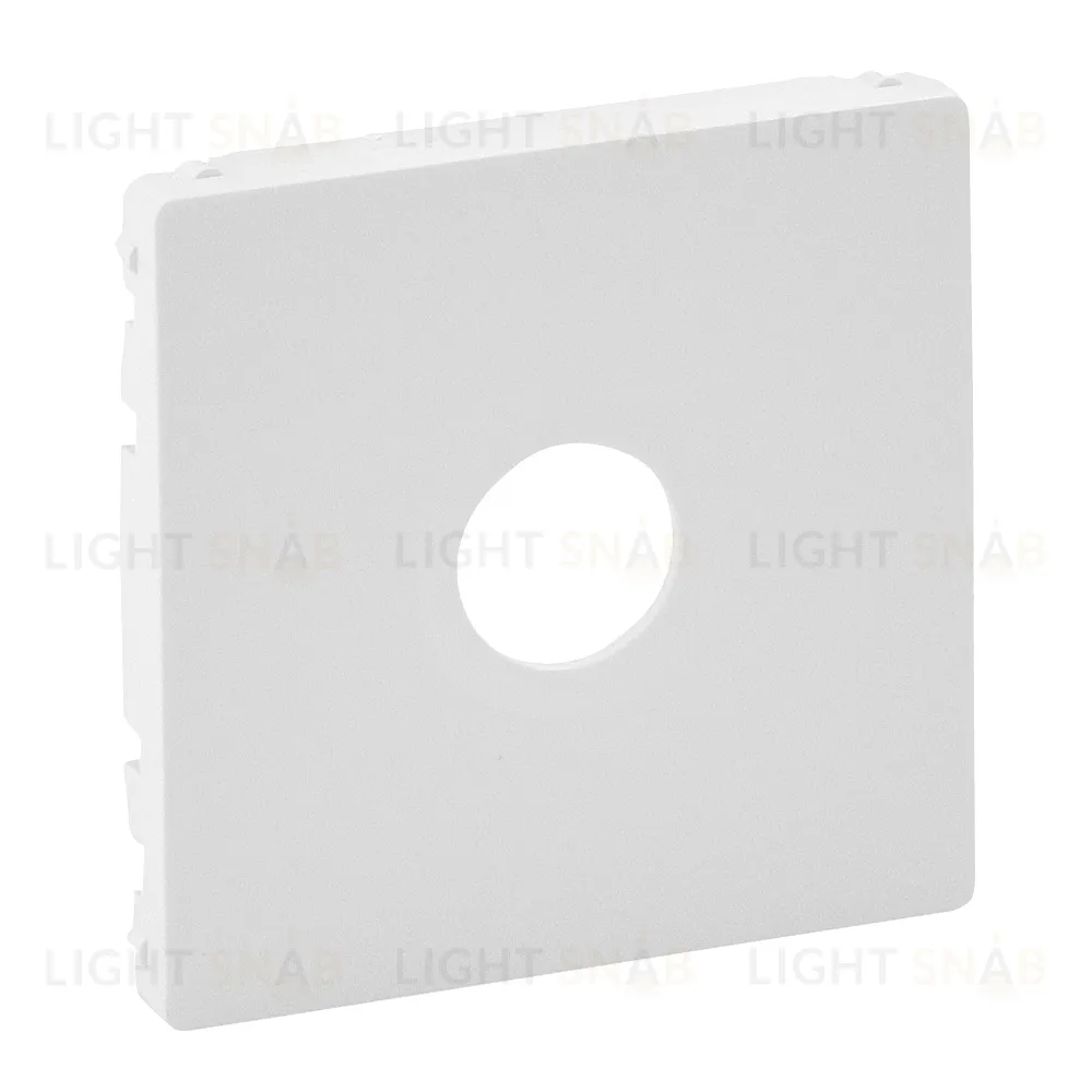 Valena Life. Панель лицевая для розеток ТВ. Белая 754760 754760