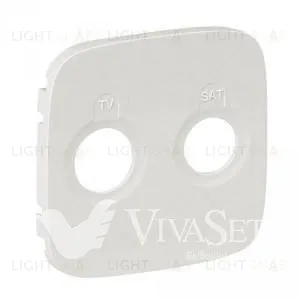 Valena ALLURE.Лицевая панель для розеток TV-SAT.Жемчуг 754829 754829