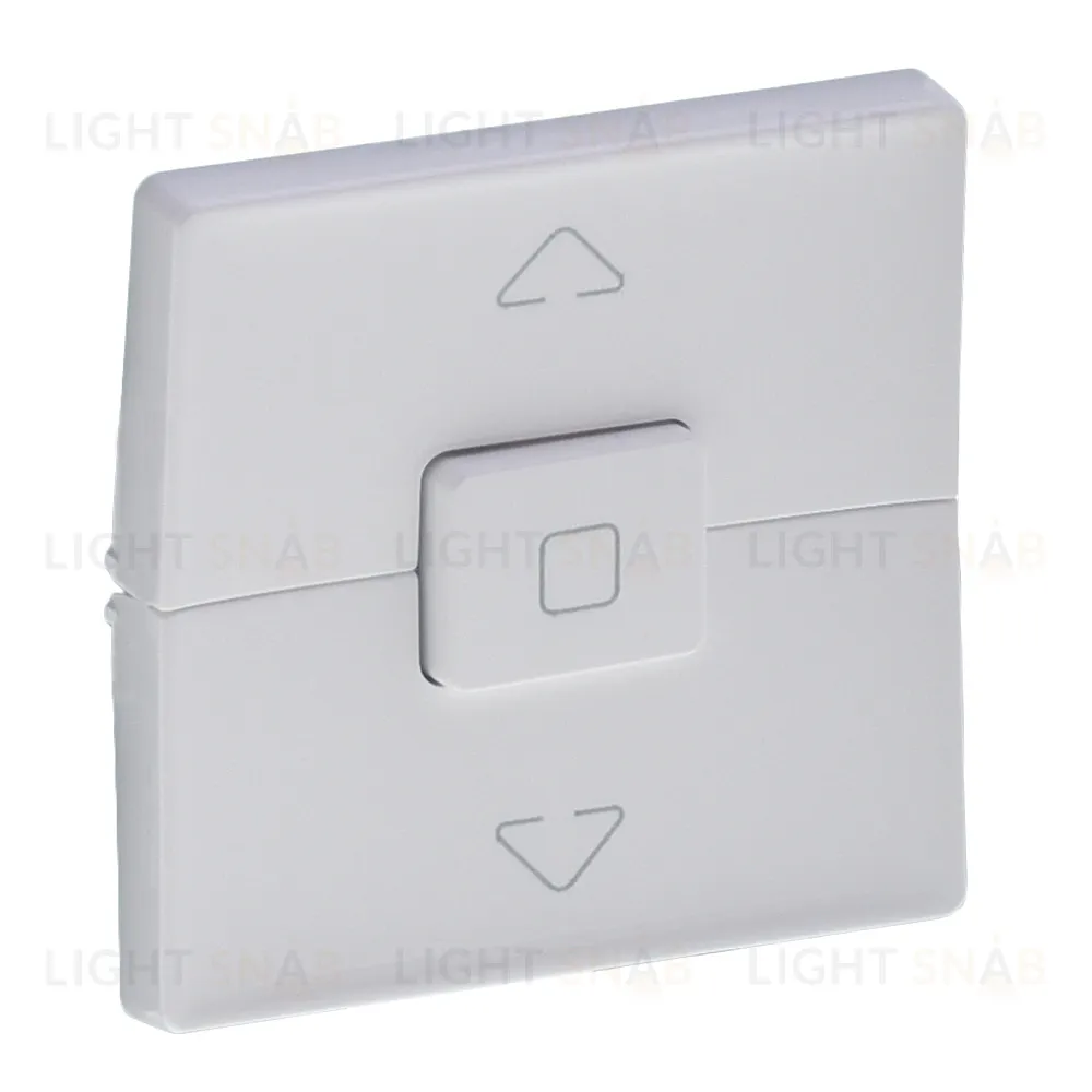 Valena Life Панель лицевая для выключателя жалюзи и рольставен, белая 755140 755140