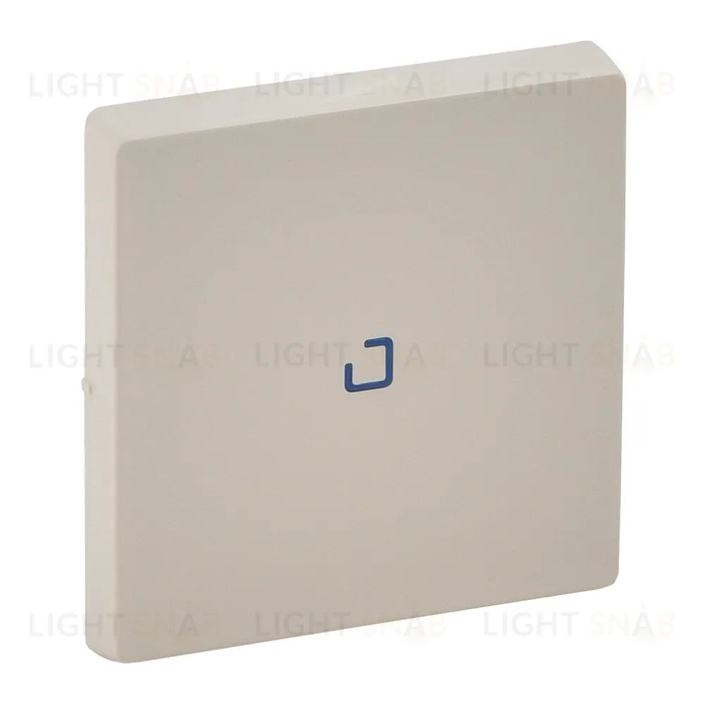 Valena Life. Лицевая панель для выключателя одноклавишного с подсветкой/индикацией.Слоновая кость 755101 755101