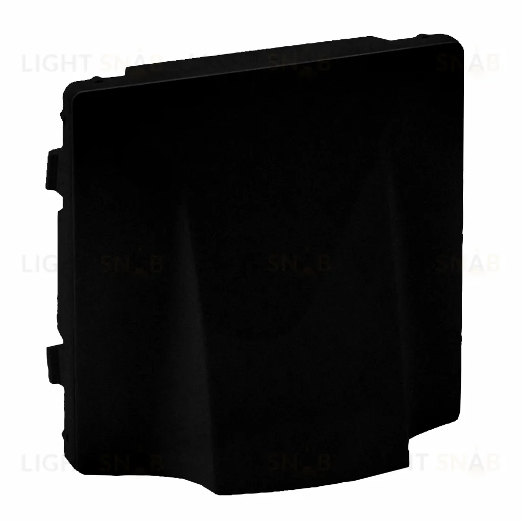 Legrand Valena LIFE. Лицевая панель для вывода кабеля. Антрацит 756732 756732