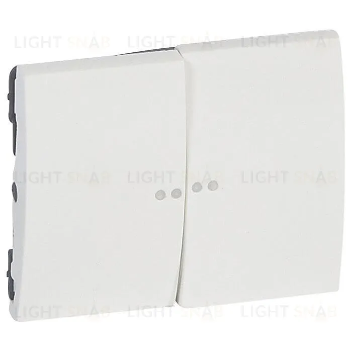 Legrand Galea Life Бел Клавиша 2-ая c точечной подсветкой 771079 771079