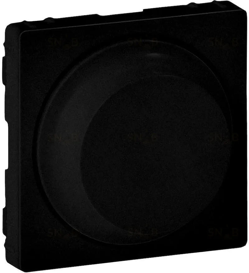 Legrand Valena LIFE. Лицевая панель для светорегулятора с поворотной ручкой. Антрацит 756882 756882