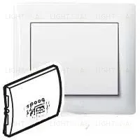 Клавиша Galea Life с символом лампы, подсветка, White-Белый 771010 771010