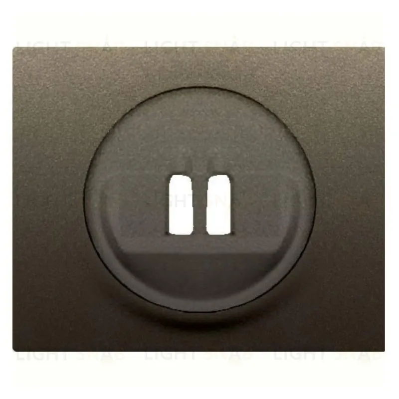 Legrand Galea Life Темная Бронза Накладка аудиорозетки 1-ой 771200 771200