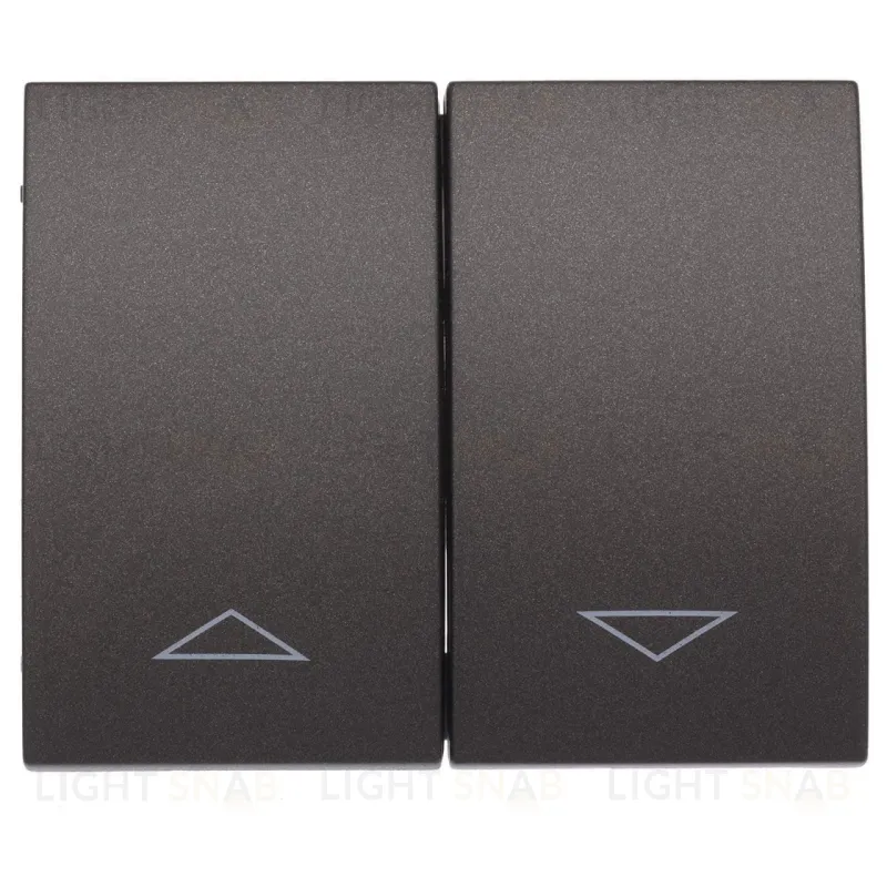 Legrand Galea Life Темная Бронза Клавиша 2-я для жалюзийного выключателя 771214 771214