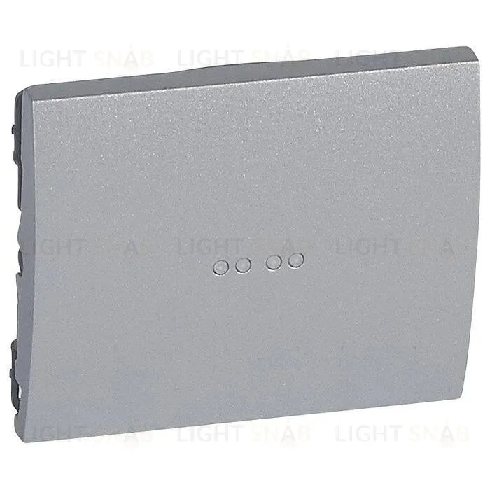 Legrand Galea Life Алюминий Клавиша 1-ая c точечной подсветкой 771334 771334