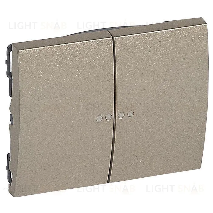 Legrand Galea Life Титан Клавиша 2-ая c точечной подсветкой 771479 771479