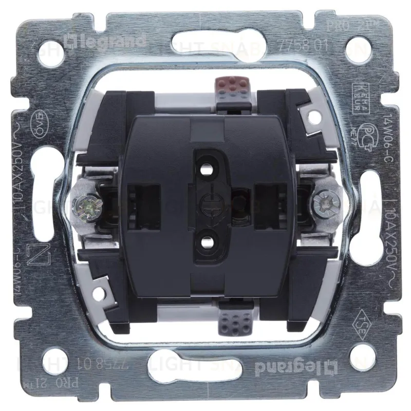 Legrand PRO 21 Мех Переключатель 1-клавишный 775806 775806