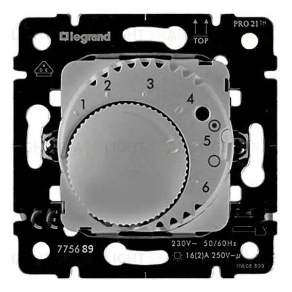 Legrand Galea Life Алюминий Регулятор тёплого пола (16А) 775689 775689