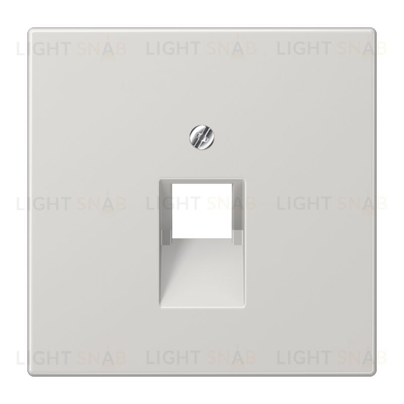 Jung LS 990 Светло-серый накладка 1-ой наклонной ТЛФ/комп розетки LS969-1UALG LS969-1UALG