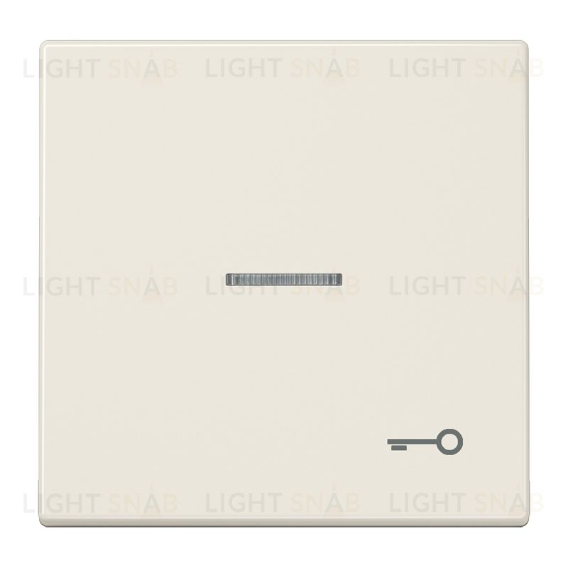 Jung LS 990 Бежевая клавиша 1-я с подсветкой LS990KO5 LS990KO5