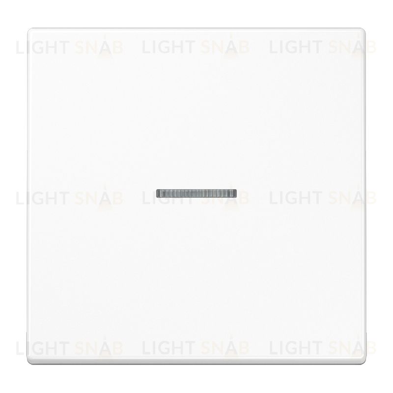 Jung LS 990 Белая клавиша 1-я с подсветкой LS990KO5WW LS990KO5WW