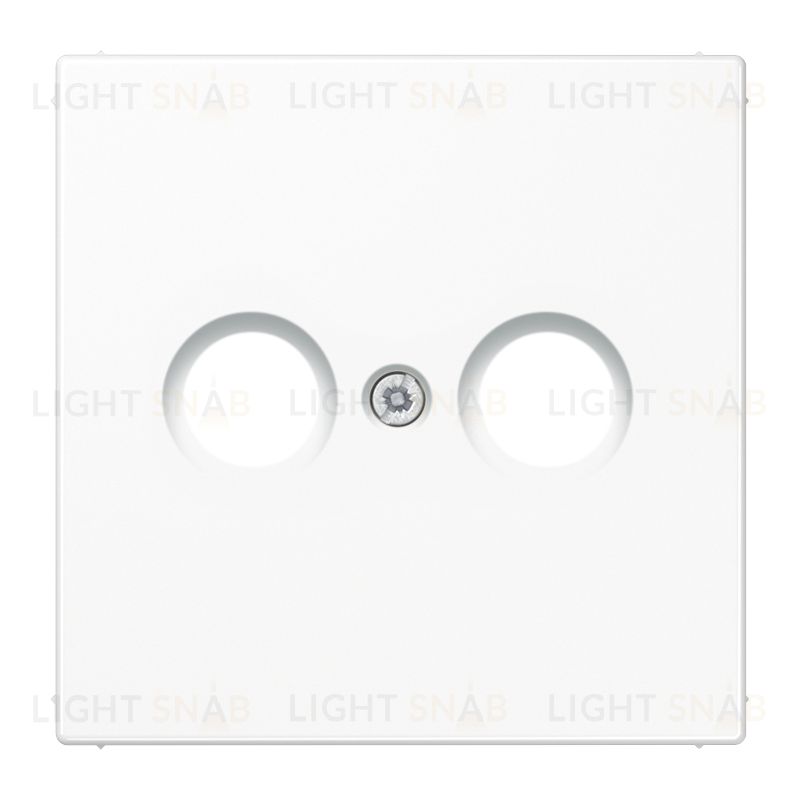 Jung LS 990 Белая накладка TV-FM розетки LS990TVWW LS990TVWW