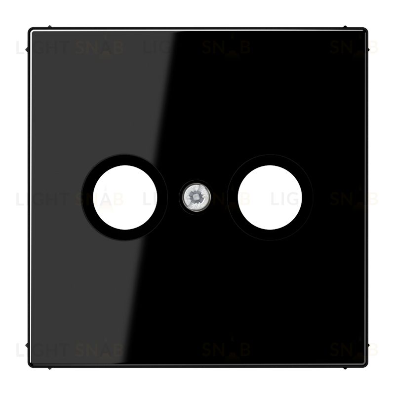 Jung LS 990 Черный накладка TV-FM розетки LS990TVSW LS990TVSW