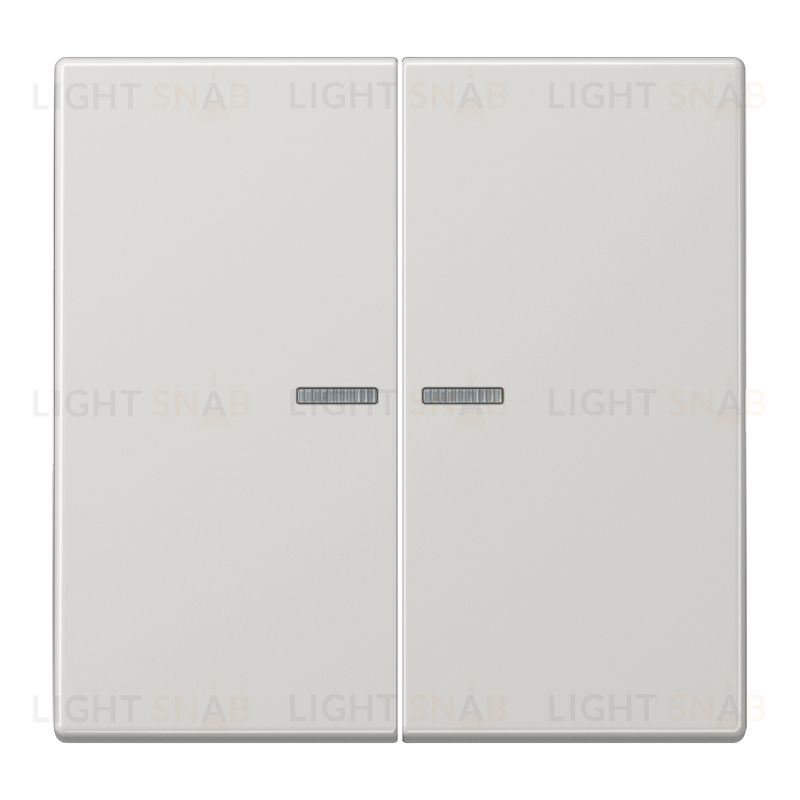 Jung LS 990 Светло-серый клавиша 2-я с подсветкой LS995KO5LG LS995KO5LG