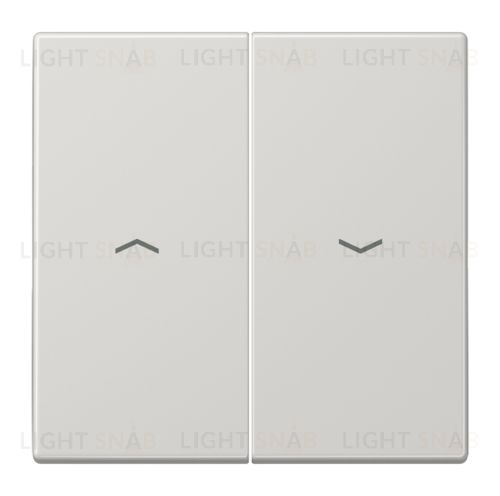 Jung LS 990 Светло-серый клавиша 2-я жалюзийная LS995PLG LS995PLG