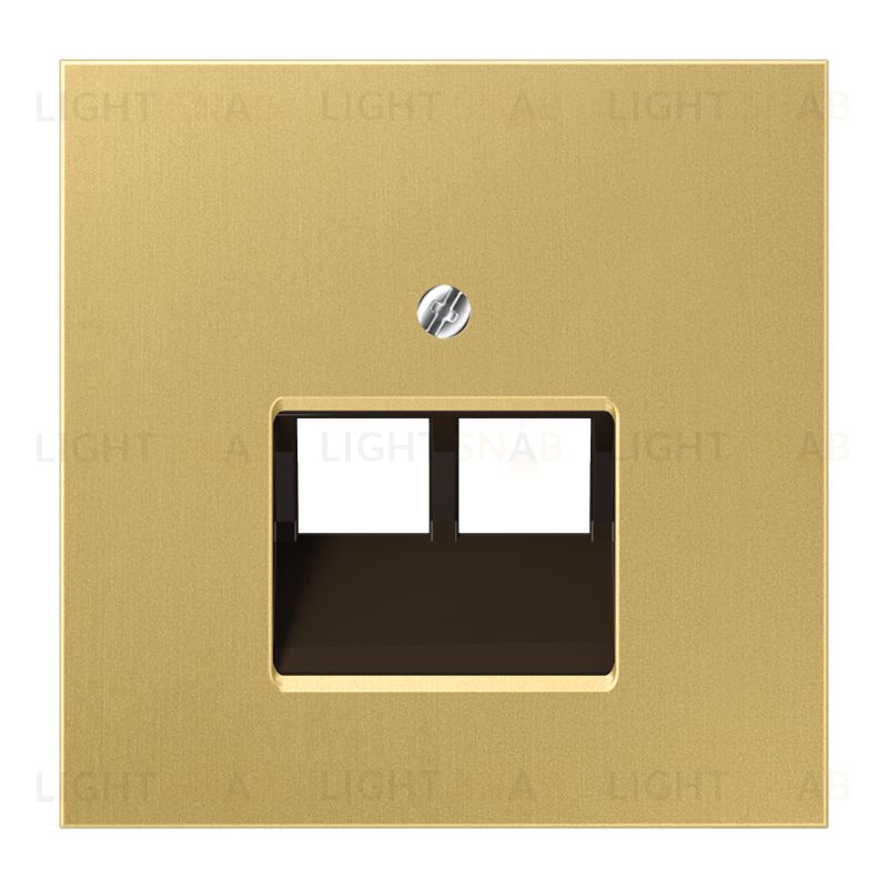 Jung LS 990 Накладнка на двойные UAE-розетки, Классик ME2969-2UAC ME2969-2UAC