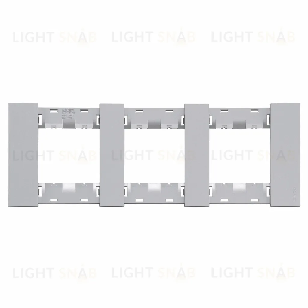 Meiton рамка 3-ая цвет-серый матовый AA4802M3AS AA4802M3AS