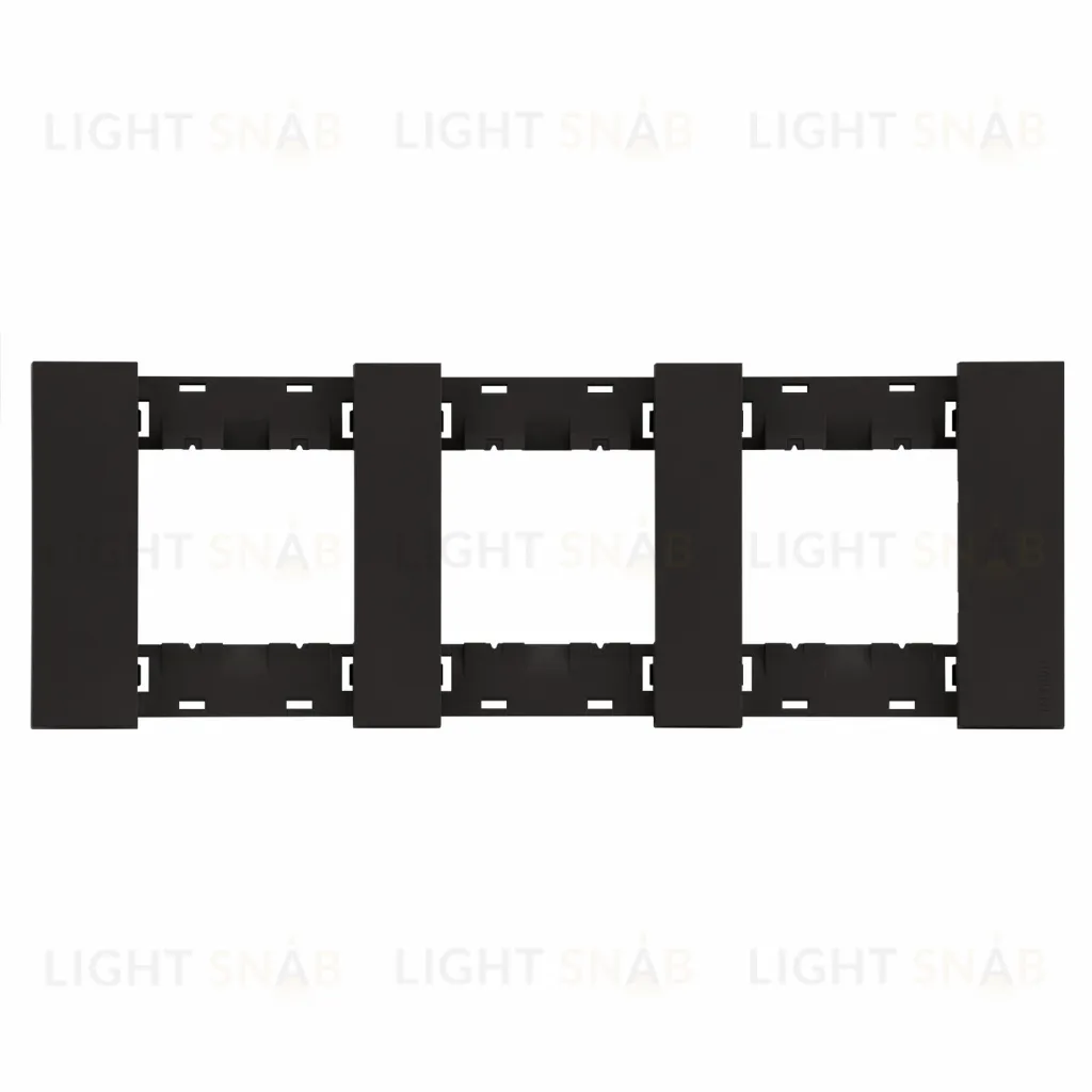 Meiton рамка 3-ая цвет-черный матовый AA4802M3AG AA4802M3AG
