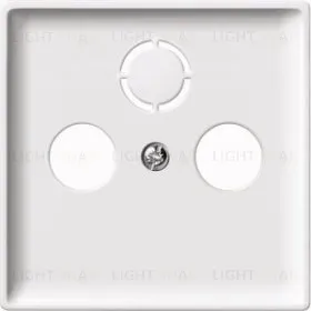 Merten SD Бел Накладка розетки TV-FM/TV-FM-SAT (термопласт) MTN294119 MTN294119