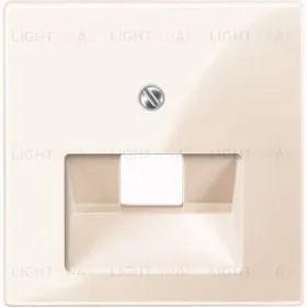 Merten SM Беж глянц Накладка розетки ТЛФ/комп 1-ой наклонной MTN296244 MTN296244