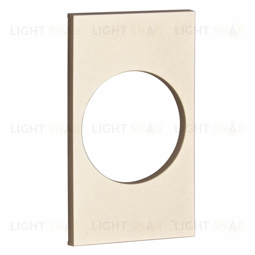 Meiton Накладка на розетку 220V с/з со шторками винтовой зажим 16A (шампань матовый) ACH04 ACH04