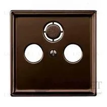 Merten SD Коричневый Центральная плата на 3 отверстия для TV/SAT MTN4123-4015 MTN4123-4015