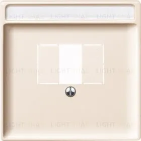 Merten SD Беж Накладка для TAE-розетки, моно-/стерео аудио розетки (термопласт) MTN297844 MTN297844
