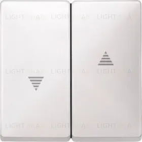 Merten SD Бел Клавиша 2-ая жалюзийная (термопласт) MTN411519 MTN411519