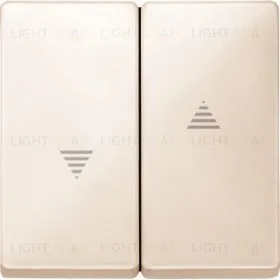 Merten SD Беж Клавиша 2-ая жалюзийная (термопласт) MTN411544 MTN411544