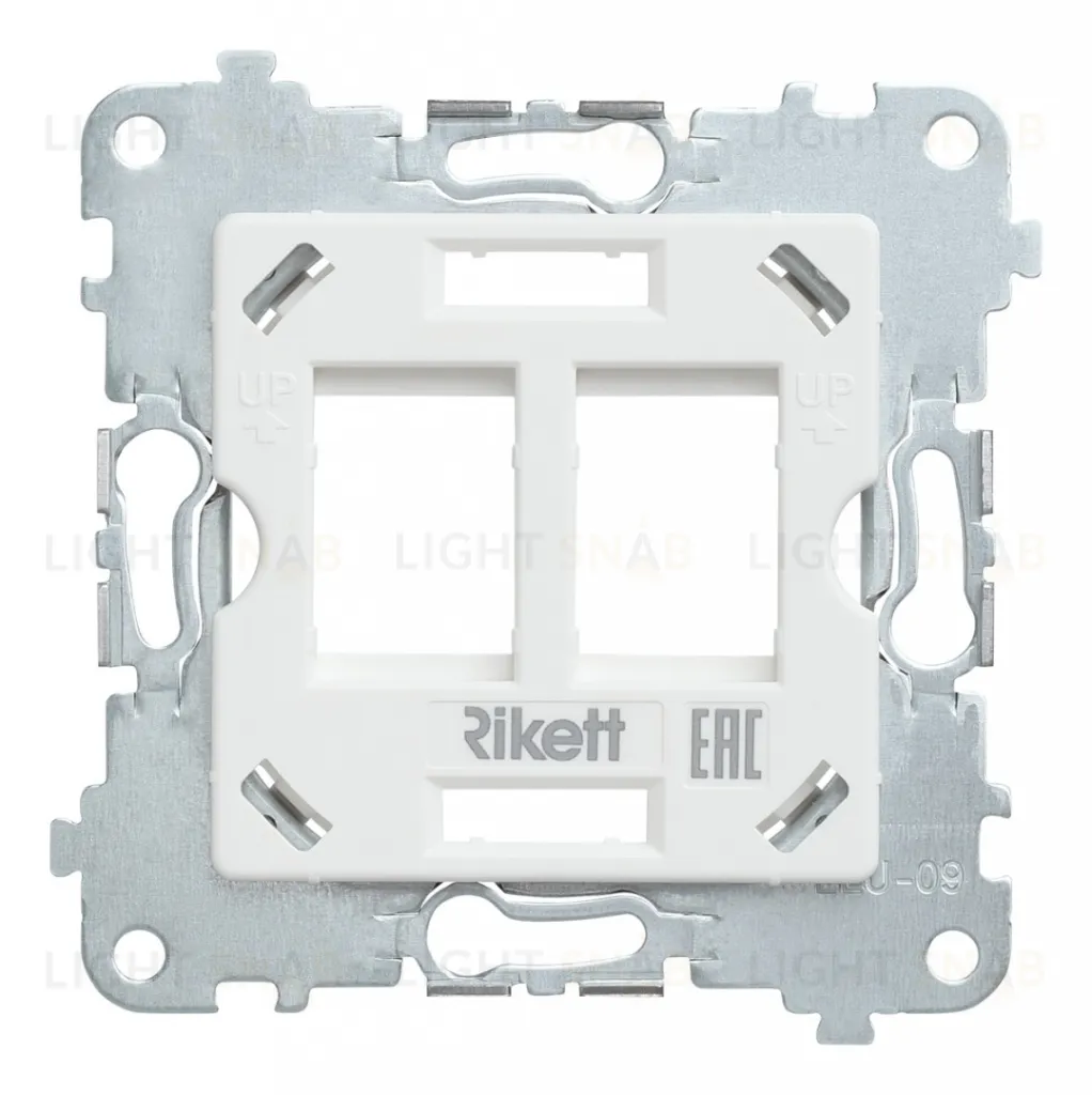 Rikett Суппорт для двойной информационной розетки 32971 32971