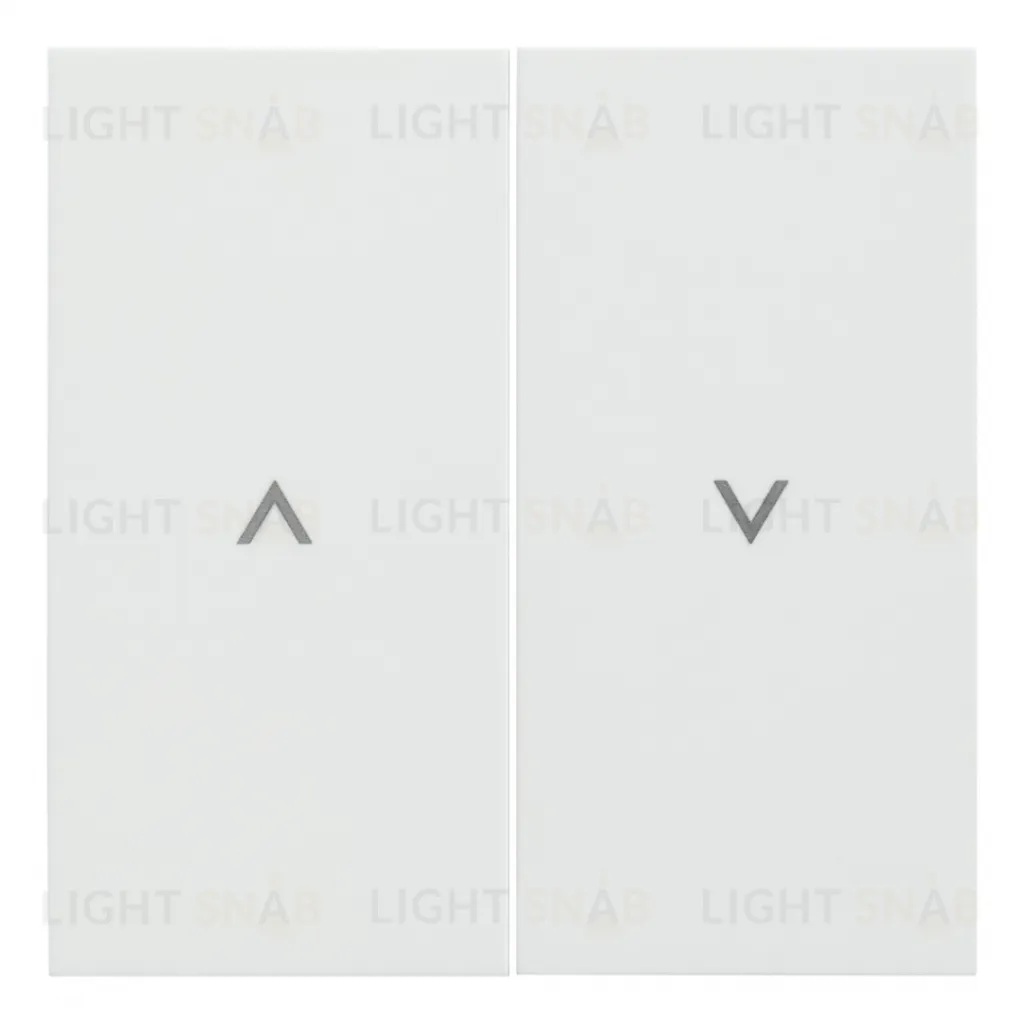 Rikett Клавиши выключателя для жалюзи белый матовый 35613 MW 35613 MW