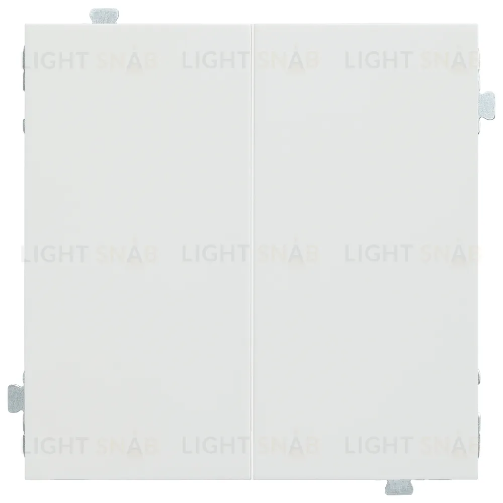 Rikett Клавиши для двухклавишного перекрестного выключателя белый матовый 35614 MW 35614 MW