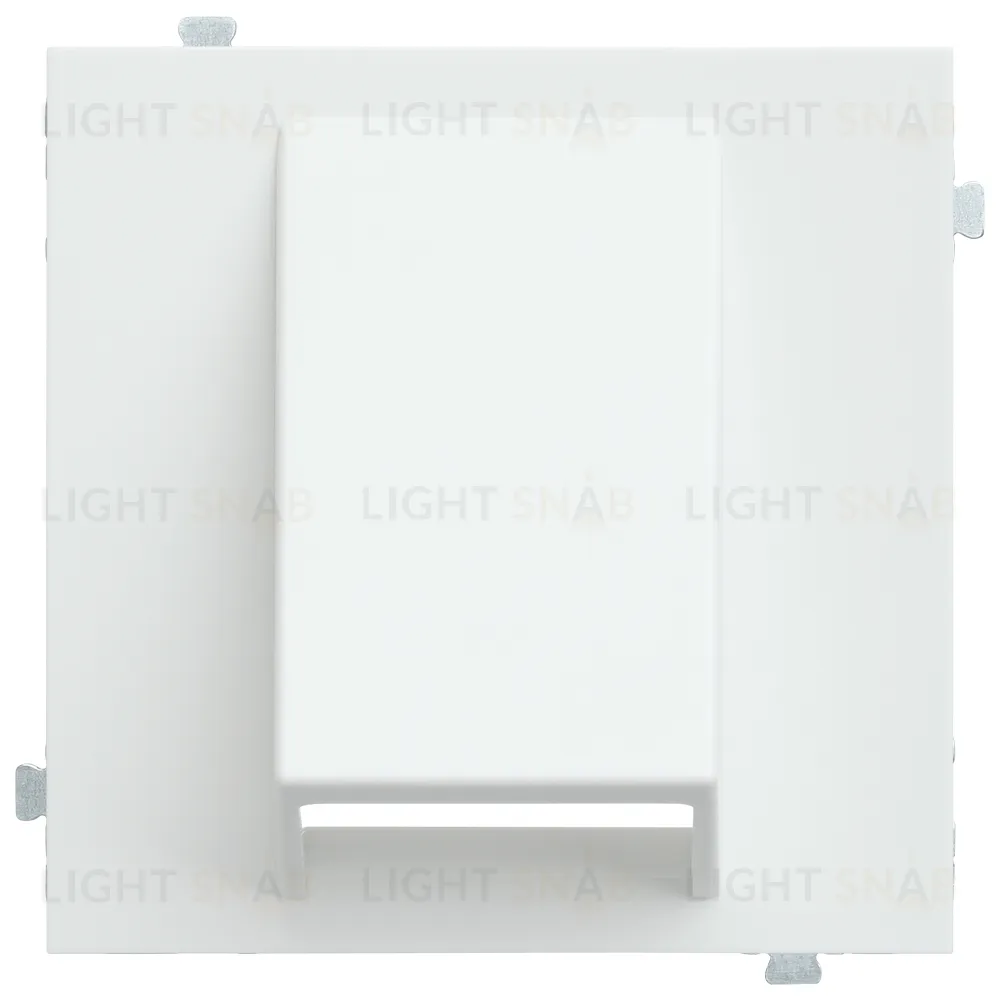 Rikett Лицевая панель для вывода кабеля белый матовый 35170 MW 35170 MW