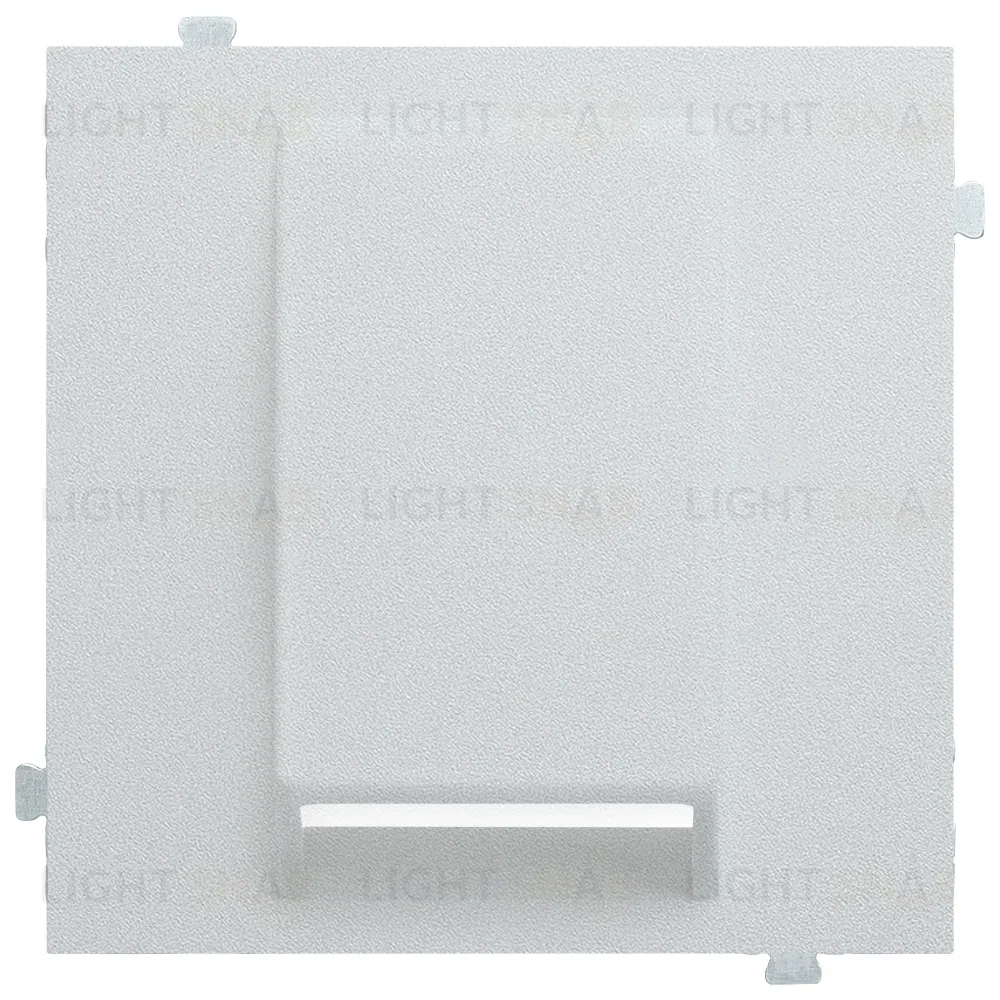 Rikett Лицевая панель для вывода кабеля серебро 35170 SV 35170 SV