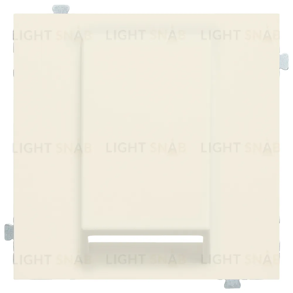 Rikett Лицевая панель для вывода кабеля кремовый матовый 35170 MC 35170 MC