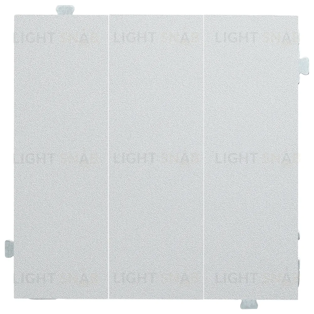 Rikett Клавиши трехклавишного выключателя серебро 35661 SV 35661 SV