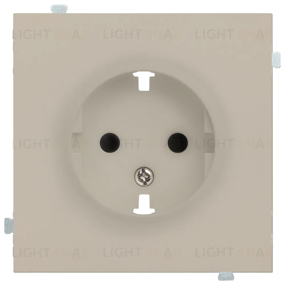 Rikett Лицевая панель для розетки 2к+з латте 35632 LT 35632 LT