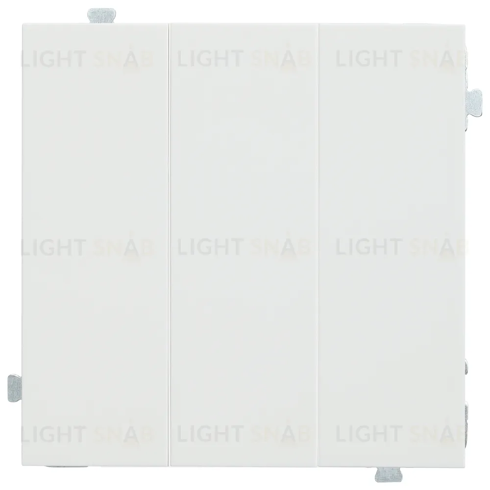 Rikett Клавиши трехклавишного выключателя белый матовый 35661 MW 35661 MW