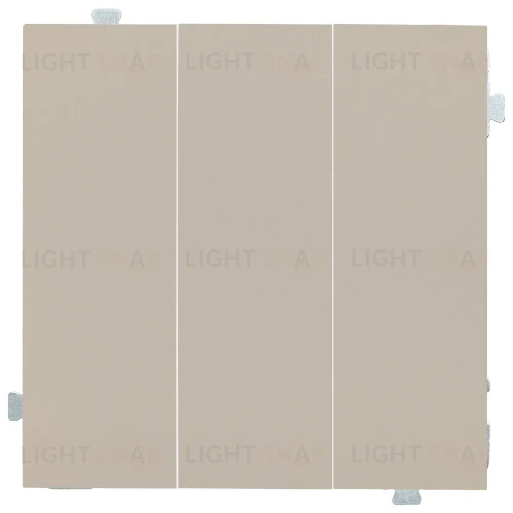 Rikett Клавиши трехклавишного выключателя латте 35661 LT 35661 LT