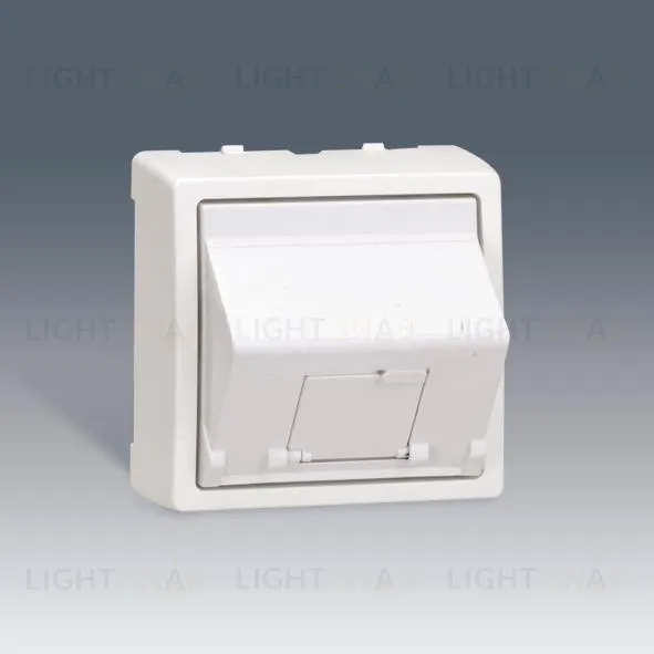 Адаптер на 1 RJ45 алюминий 73085-63 73085-63