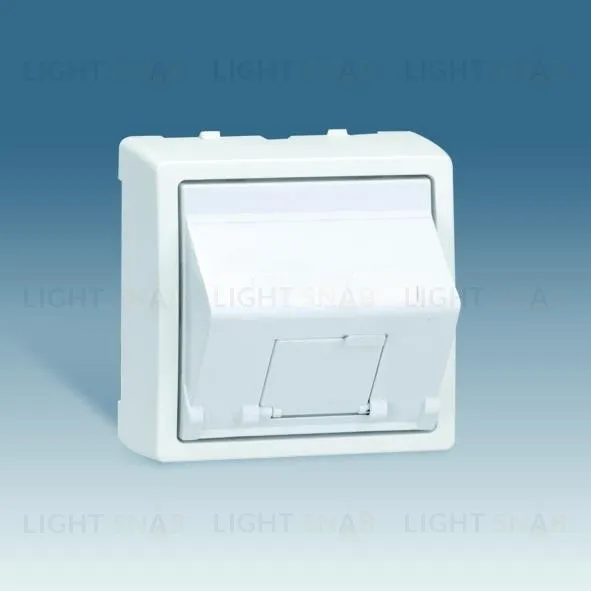 Адаптер на 1 RJ45 белый 73085-60 73085-60