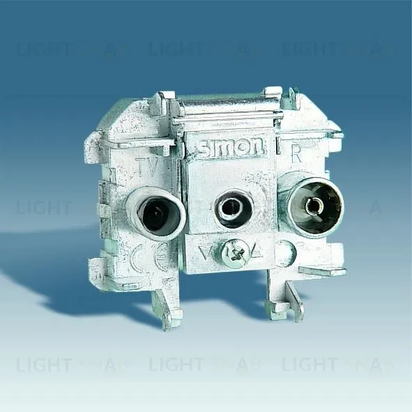 Simon 73 Мех Розетка R-TV-SAT проходная 73487-69 73487-69