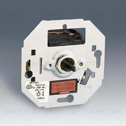 Регулятор напряжения поворотно-нажимной, 40-300Вт 230В, S27,82,82N,88, механизм 75311-39 75311-39