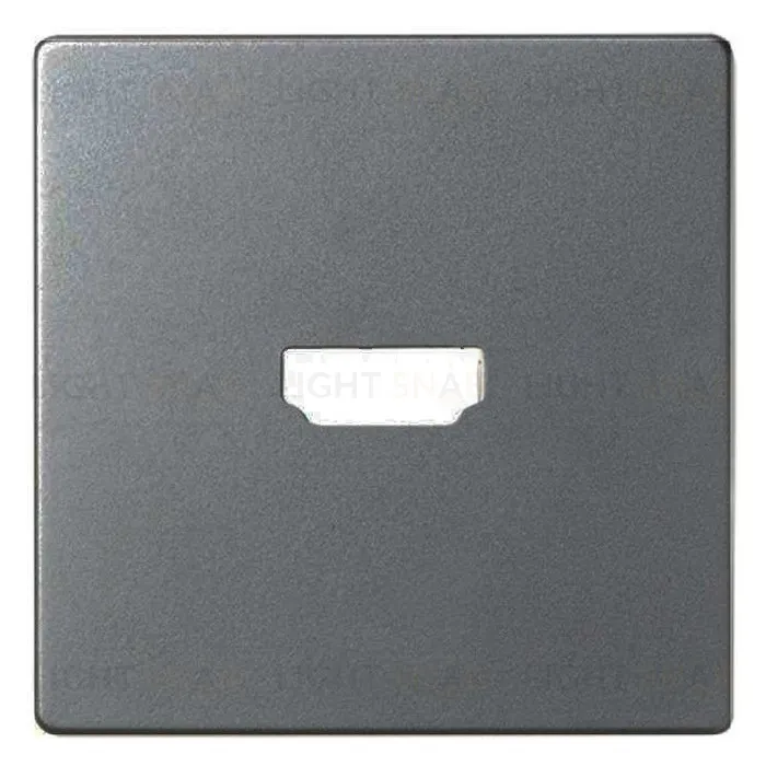 Simon S82 Concept Матовый титан, Накладка для розетки HDMI 8201094-096 8201094-096