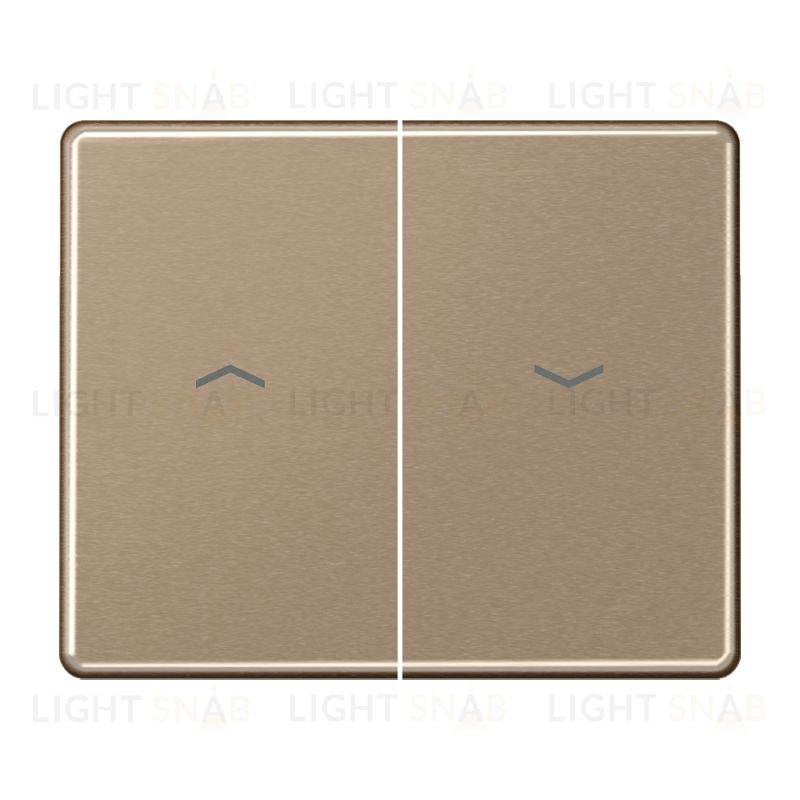 Jung SL 500 Бронза клавиша 2-я жалюзийная SL595PGB SL595PGB