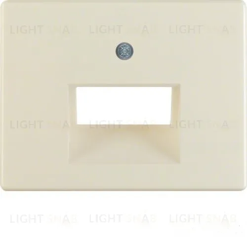 Центральная панель для UAE/E-DAT Design/Telekom розетка ISDN, Arsys, цвет: белый, с блеском 14090002 14090002