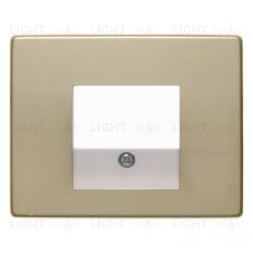 Центральная панель для розетки TAE, Arsys, цвет: золотой, металл 10340002 10340002