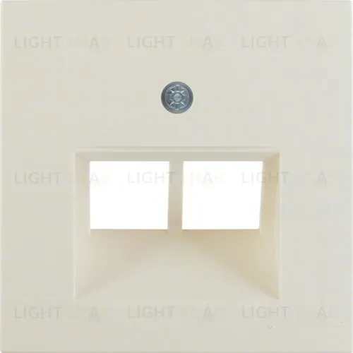 Центральная панель для UAE/E-DAT Design/Telekom розетка ISDN, S.1, цвет: белый, с блеском 14098982 14098982